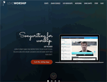Tablet Screenshot of leadworship.com